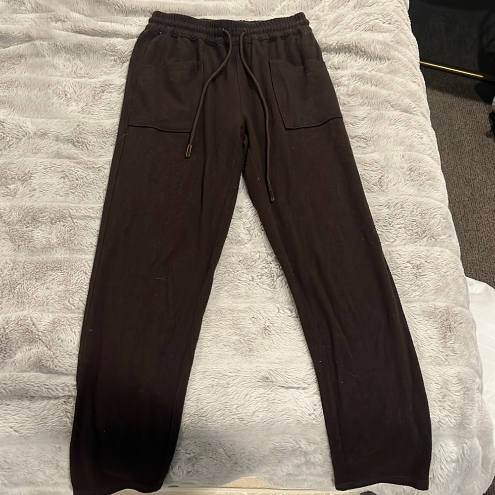 7 Diamonds Straight Leg Fleece Pants